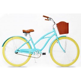 Modelo 008506 BICICLETA R.26 TURBO MALIBU W BLUE 2015 - Envío Gratuito