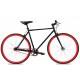 Modelo 016937 BICICLETA R.700 FIXIE TURBO ROJO/NEGRO - Envío Gratuito