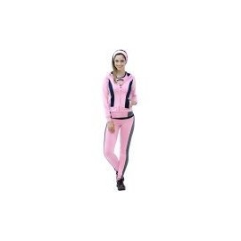 Pants Deportivo TSX Rosa y Gris Para Dama - Envío Gratuito