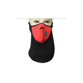 Máscara Neopreno Antifaz Térmica Deportiva Ciclismo Moto-Rojo - Envío Gratuito