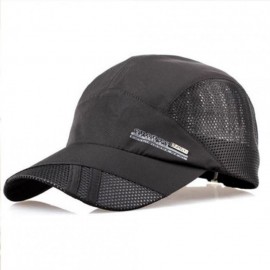 Moda para hombre verano deporte al aire libre del sombrero de béisbol Correr Visor Cap ajustable Armada - Envío Gratuito