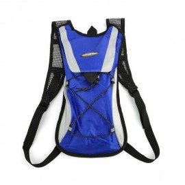 2L Agua vejiga Bolsa Mochila Ciclismo Deporte Mochila Paquete va de excursión Azul - Envío Gratuito