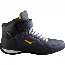 Media Bota Velcro Everlast EL-1403 para Dama-Gris - Envío Gratuito