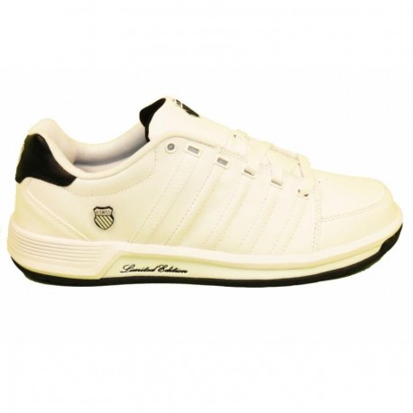 Tenis Kswis Men Berlo ll White/Black - Envío Gratuito