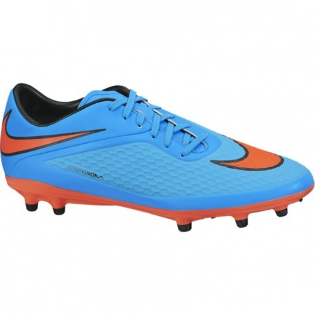 Tachon Nike Hypervenom Phelon FG - Azul con Naranja - Envío Gratuito