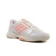 Tenis Adidas Barricade Team 3 - Blanco con Coral - Envío Gratuito