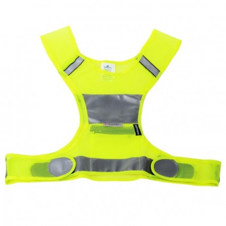 Salzmann 50019 Noche Ciclismo Riding Correr al aire libre Deportes de seguridad Chaleco reflectante - Amarillo - Envío Gratuito