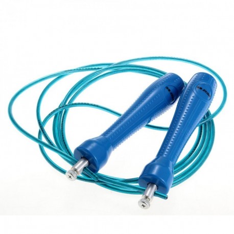 REIZ Cuerda de Saltar Comba Saltos Regulable Fitness Ejercicio Deporte Azul - Envío Gratuito