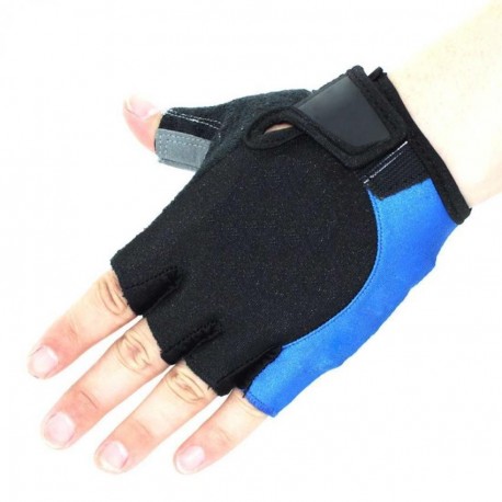 Guantes Ciclismo Corto Deportivo OASAP ES73414-Azul - Envío Gratuito
