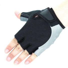 Guantes Ciclismo Corto Deportivo OASAP ES73414-Gris - Envío Gratuito