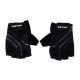 Guantes del dedo sahoo Bike Negro exterior transpirable deporte de la bicicleta GEL ciclo medios Negro XL - Envío Gratuito
