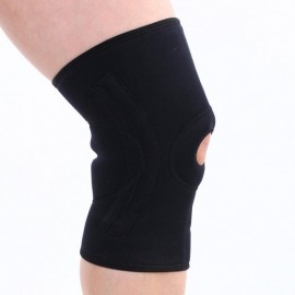 Elenxs Rótula Deportes rodillera 4 resortes Soporte Wrap protector elástico de alta calidad - Envío Gratuito