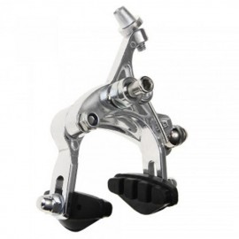 Elenxs Trasera T freno para Silver Road Bike bicicletas metal Caucho Deportes al aire libre - Envío Gratuito