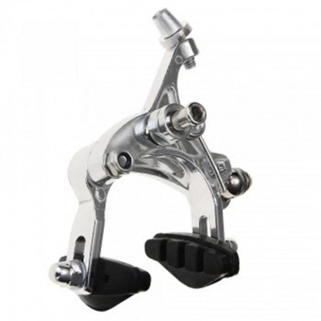 Elenxs Trasera T freno para Silver Road Bike bicicletas metal Caucho Deportes al aire libre - Envío Gratuito