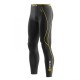 Pantalón SKINS B60052001L-Negro con Amarillo - Envío Gratuito
