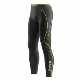 Pantalón SKINS B60052001XL-Negro con Amarillo - Envío Gratuito