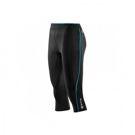 Capri de compresión SKINS B61073008FM-Negro con Azul - Envío Gratuito