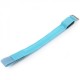LED Safety Visibility Nylon Armband for Running Cycling Walking Skating with Flashing Steady Light Blue - Envío Gratuito