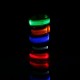 LED Safety Visibility Nylon Armband for Running Cycling Walking Skating with Flashing Steady Light Yellow - Envío Gratuito