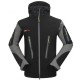 Moda Hombres aire libre transpirable Abrigos Fleece forrado Deportes Chaqueta Gris - Envío Gratuito