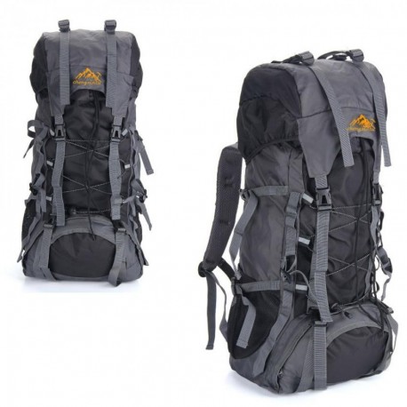 Mochila de deporte al aire libre de 55L bolsa Trekking Camping viaje paquete impermeable monta?ismo escalada - Envío Gratuito