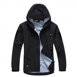 Hombres chaqueta con capucha Hardshell Táctico Ligero impermeable - Envío Gratuito