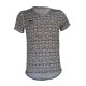 Playera de Hombre TriFerrari 3F Gufo con Doble Composición DryFIT Costuras Planas de Manga Corta y Cuello Corte V-Blanco - Envío