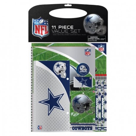 Set de artículos escolares Dallas Cowboys - Envío Gratuito