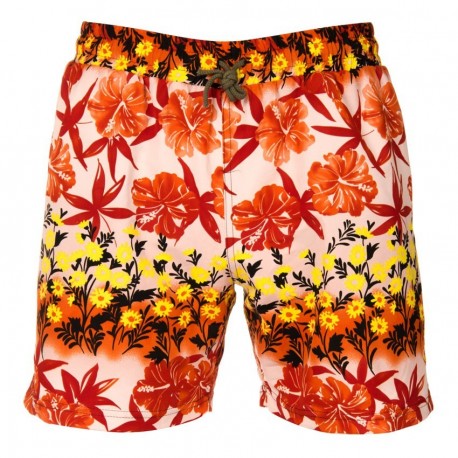 Traje de baño Btabs Palmeras-Naranja - Envío Gratuito