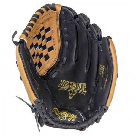 Guante Béisbol 11.5" Rawlings R110RREG-Negro - Envío Gratuito
