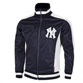 Chamarra Majestic NY Yankees Tracktop-Azul Marino - Envío Gratuito