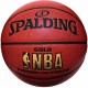 Balon Basquetbol Spalding Gold NBA Indoor/Outdoor PU 7-Ladrillo - Envío Gratuito