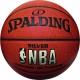 Balon Basquetbol Spalding Silver NBA Indoor/Outdoor PU 7-Ladrillo - Envío Gratuito