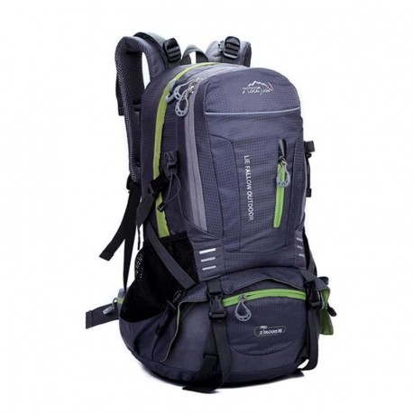 Moda 40L Mochila Senderismo viajes ocasionales Mochila Bolsa de deporte al aire libre (verde) - Envío Gratuito