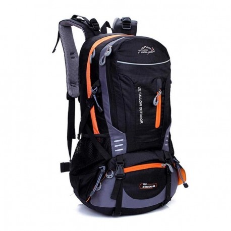 Moda 40L Mochila Senderismo viajes ocasionales Mochila Bolsa de deporte al aire libre (naranja) - Envío Gratuito