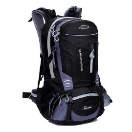 Moda 40L Mochila Senderismo viajes ocasionales Mochila Bolsa de deporte al aire libre (gris) - Envío Gratuito