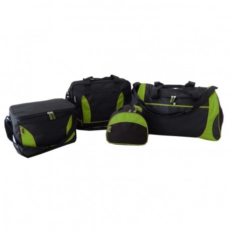 Jgo de maleta Peak Tour Modelo Milwaukee deportiva, portafolio, verde - Envío Gratuito