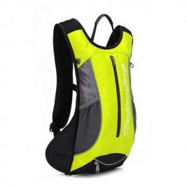 Bicicleta al Aire Libre 12L Pack Bolsa de hombro a Caballo Bicicleta de Montaña Mochila deportiva (verde) - Envío Gratuito
