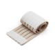 Muñequera Elástica Algodón Goma Sintética Fibra Deporte Protección Velcro Beige Xmas Christmas la Navidad - Envío Gratuito
