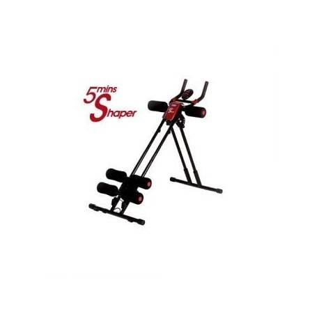 Ab 5 Minute Shaper Coaster Six Pack Abdomenales CF5MINSHAPER-Negro - Envío Gratuito