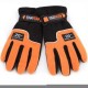 Elenxs Snowboard Cálido Invierno Mujeres Esquí Montar Motocicleta Guantes nueva naranja
