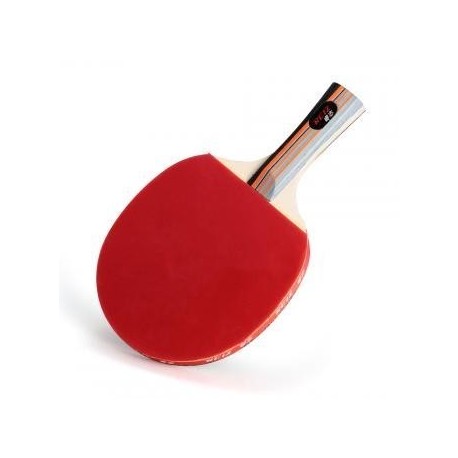 REIZ Raqueta para Ping Pong Tenis + Bolsa Cover Deporte Entrenamiento Negro Rojo Xmas Christmas la Navidad - Envío Gratuito