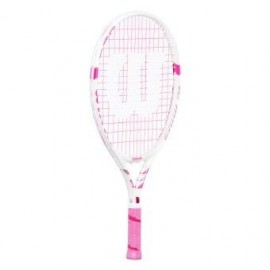 Raqueta Infantil Wilson WRT22350U 21" R.TEN-Rosa con Blanco - Envío Gratuito