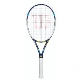 Raqueta de Tenis Wilson Juice 100S-Negro con Blanco - Envío Gratuito