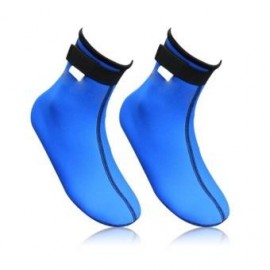 ELENXS Surf Grueso Snorkel Botas Profesional neopreno Playa Piscina Calcetines Buceo Deportes acuáticos Blue & S Azul - Envío Gr