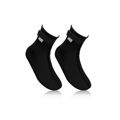 ELENXS Surf Grueso Snorkel Botas Profesional neopreno Playa Piscina Calcetines Buceo Deportes acuáticos Negro y Xs Negro - Envío