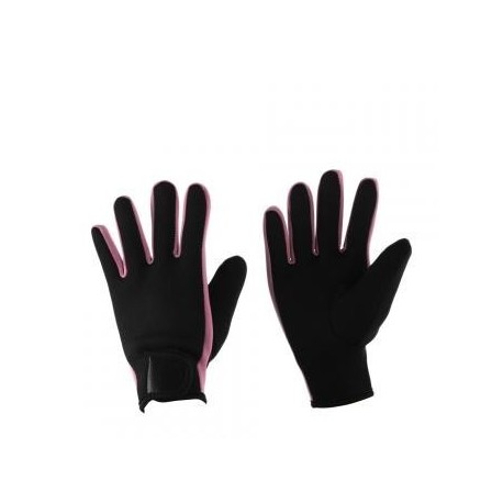Par de Guantes para Buceo Natación Deporte Rosa + Negro Talla M-L 2.0mm Xmas Christmas la Navidad - Envío Gratuito