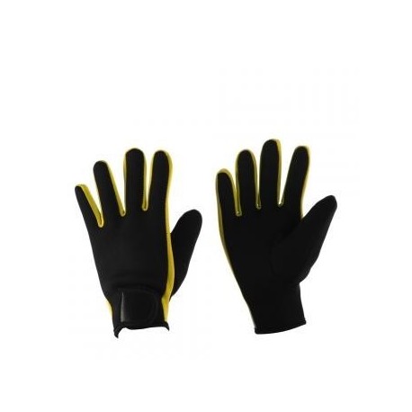 Par de Guantes para Buceo Natación Deporte Amarillo + Negro Talla M-L 2.0mm Xmas Christmas la Navidad - Envío Gratuito