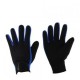 Par de Guantes para Buceo Natación Deporte Azul + Negro Talla M-L 2.0mm Xmas Christmas la Navidad
