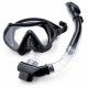 Buceo - Máscara de Buceo Snorkel Gafas Conjunto silicona Equipo Para Piscina azul - Envío Gratuito